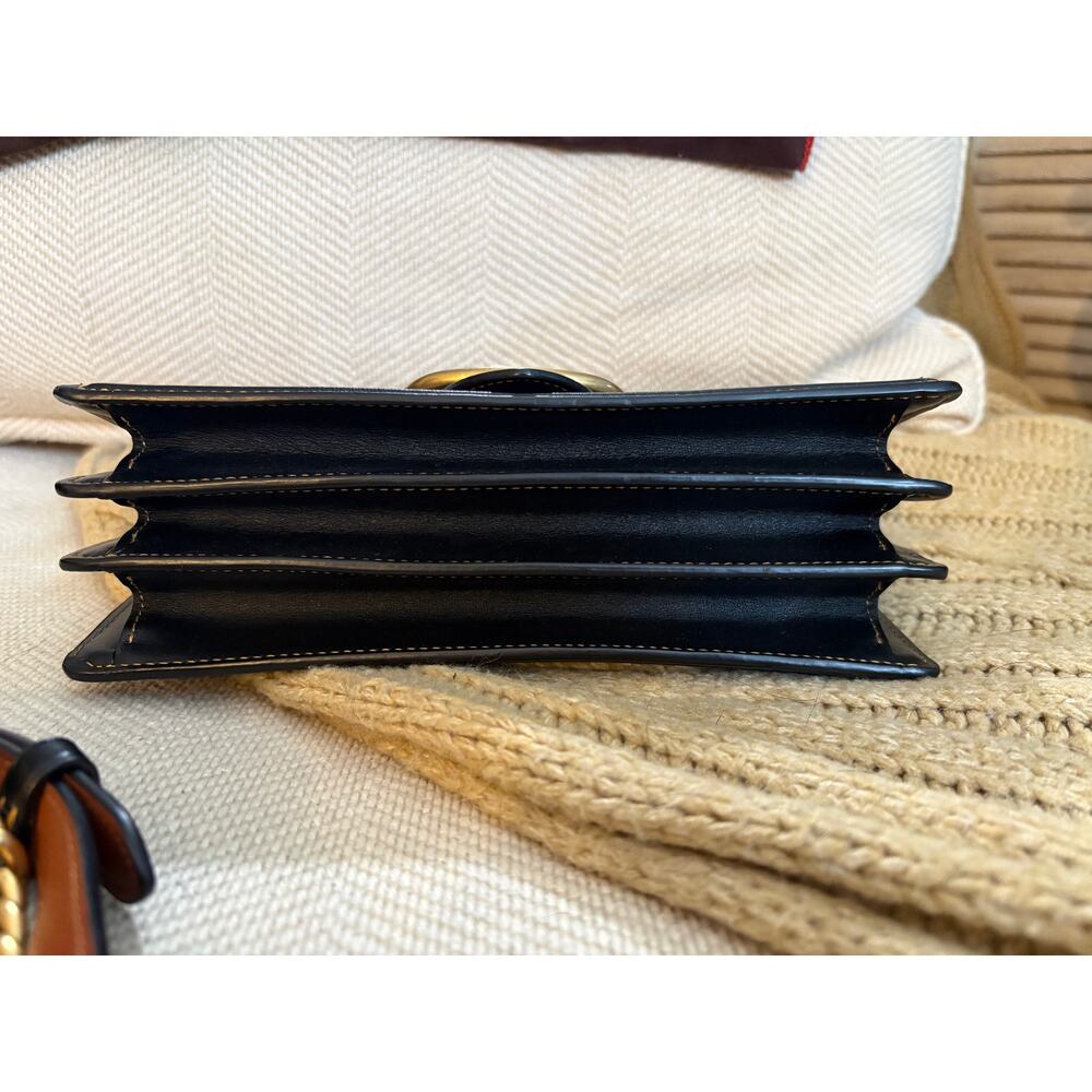 Coach Riley Top Handle 22 Brown Leather 73937 NWOT - Picture 9 of 13